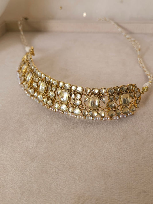 The galta kund silver choker