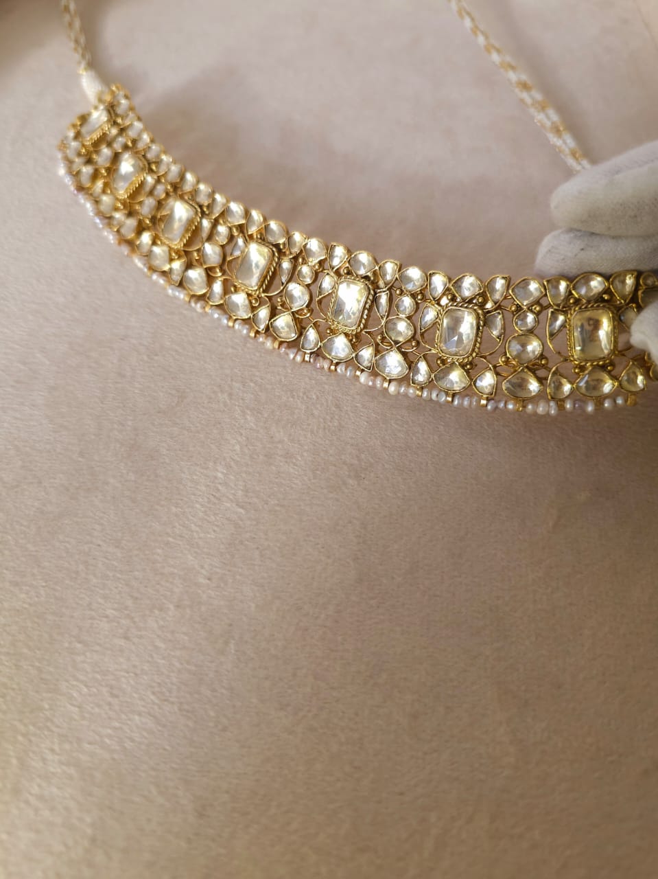 The galta kund silver choker