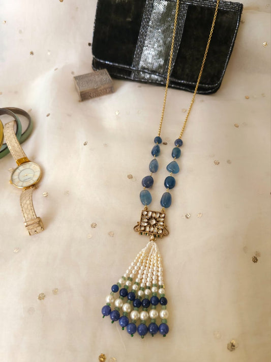 Talisman tassle necklace