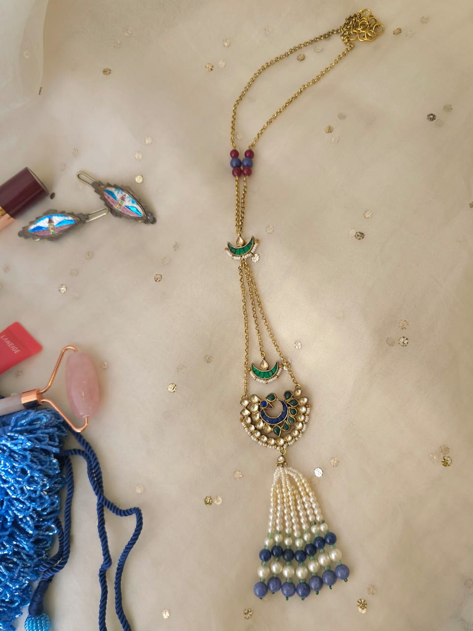Totem tassel necklace