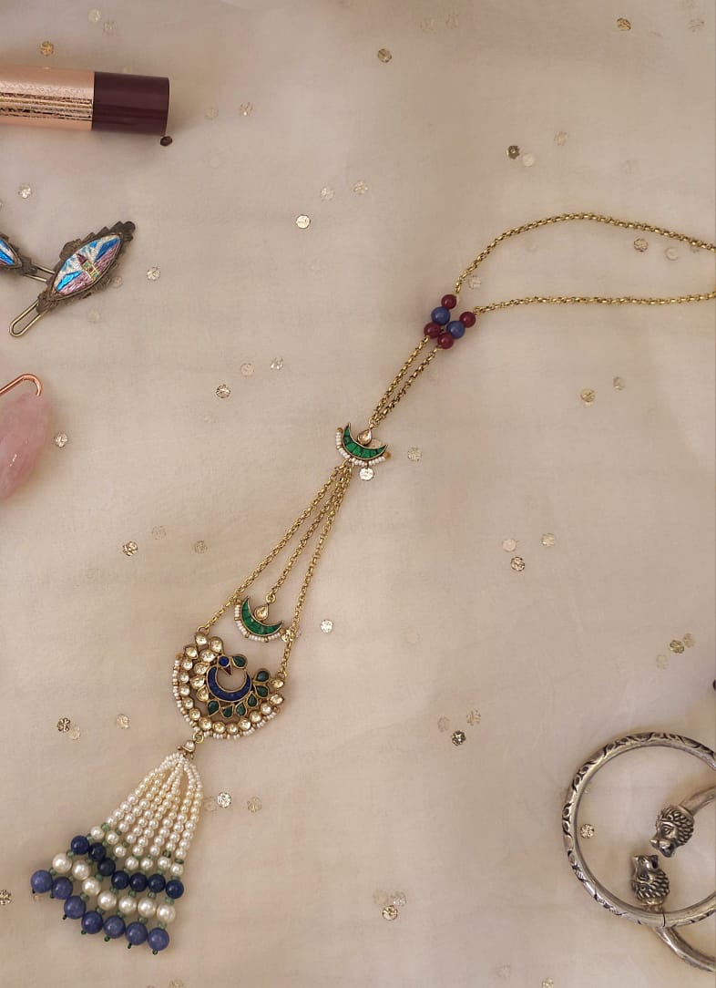 Totem tassel necklace