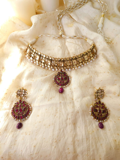 Sandhya tandava necklace set