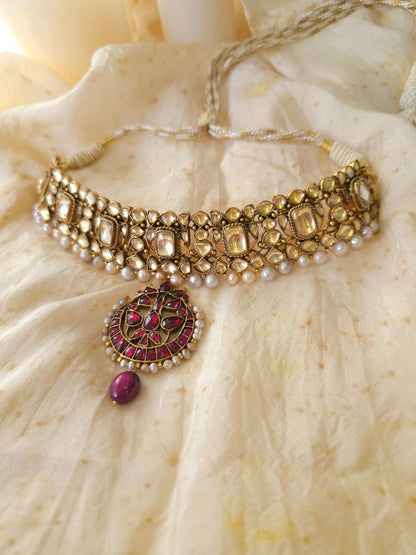 Sandhya tandava necklace set