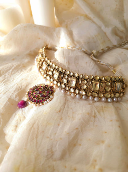 Sandhya tandava necklace set