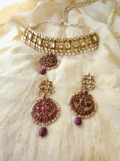 Sandhya tandava necklace set