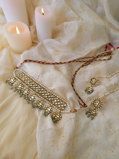 Ananda tandava necklace set