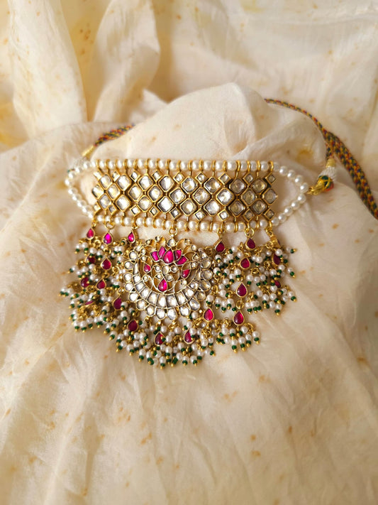 Tripura tandava necklace