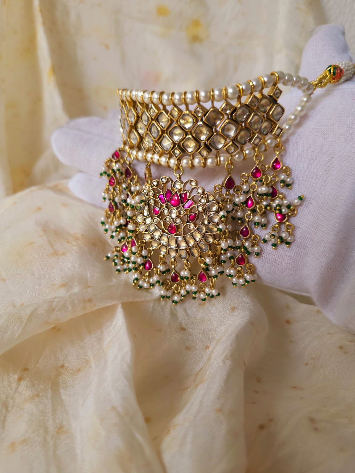 Tripura tandava necklace