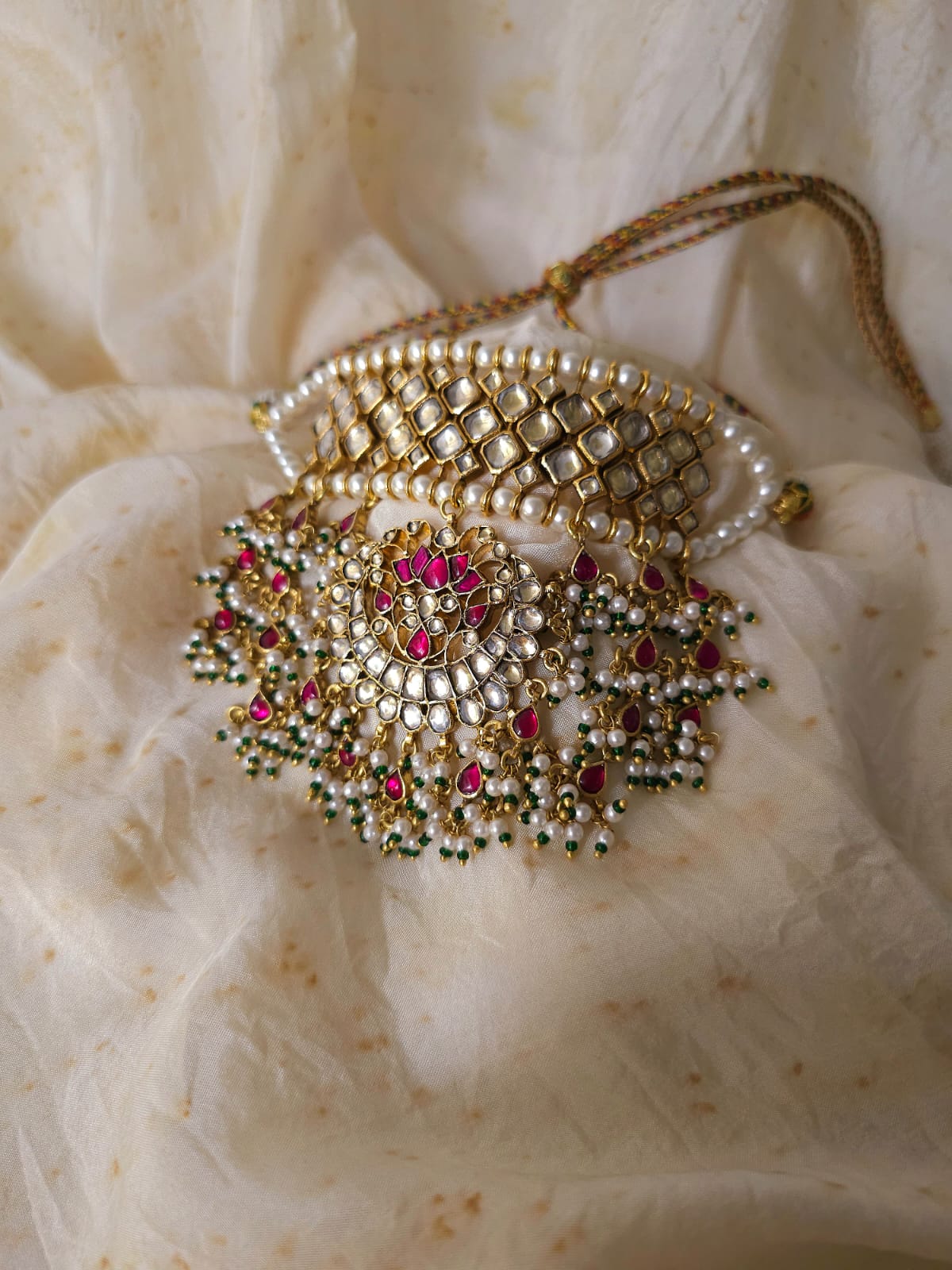 Tripura tandava necklace