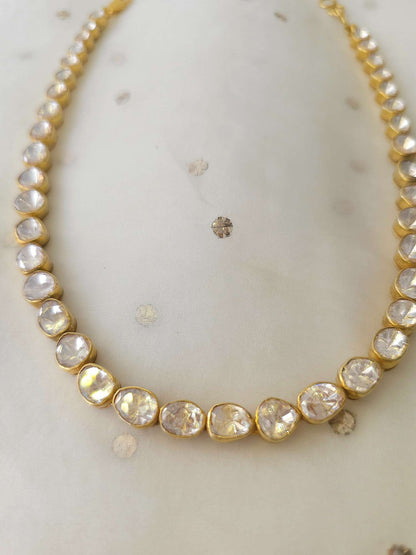 Heart of Jaipur polki necklace