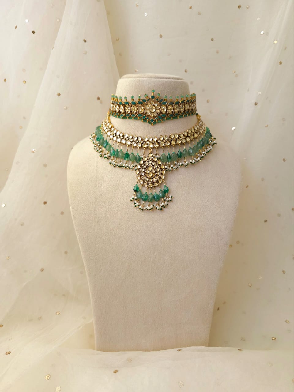 Green sophie necklace