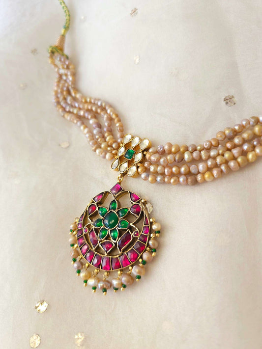 Banarasi pearl choker