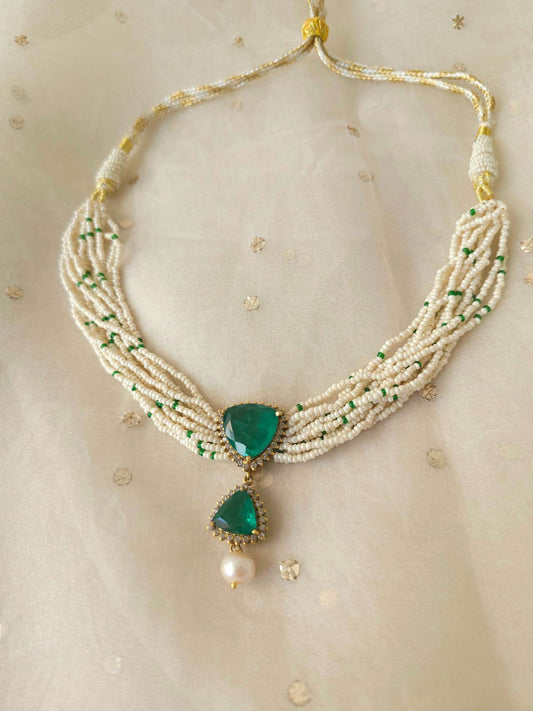 Swan princess silver necklace