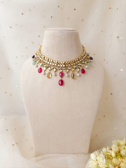 Winter gems necklace set