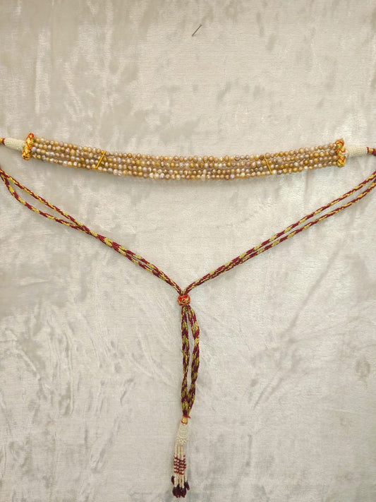 Golden belle choker necklace