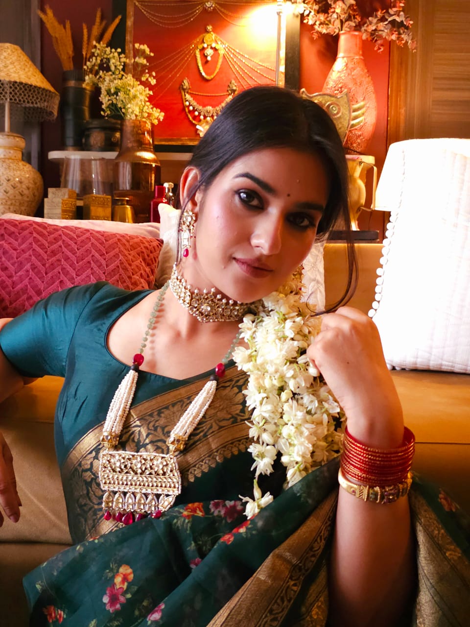 Divine Kanchanmala necklace set