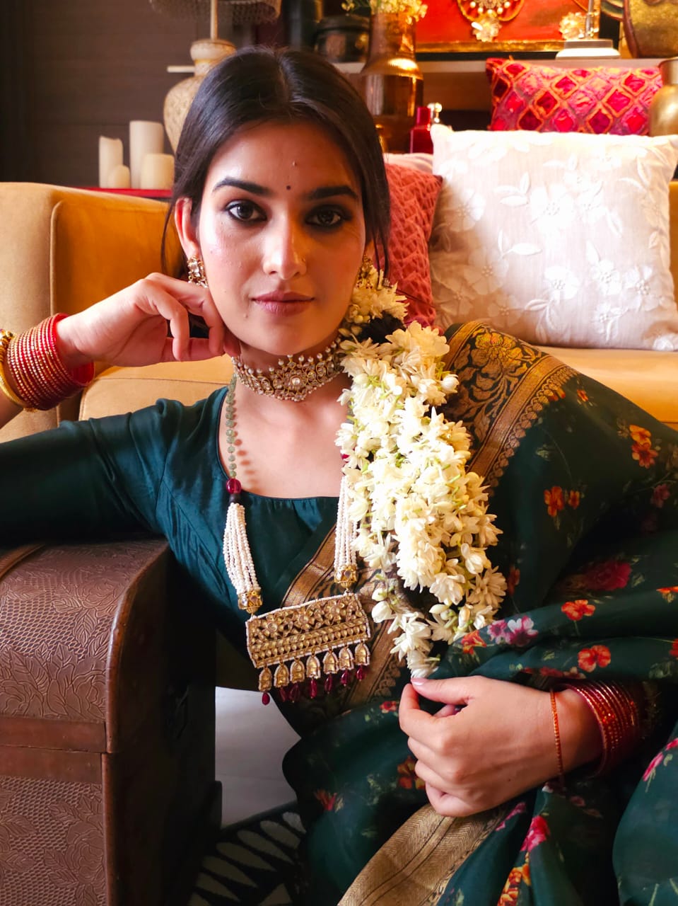 Divine Kanchanmala necklace set