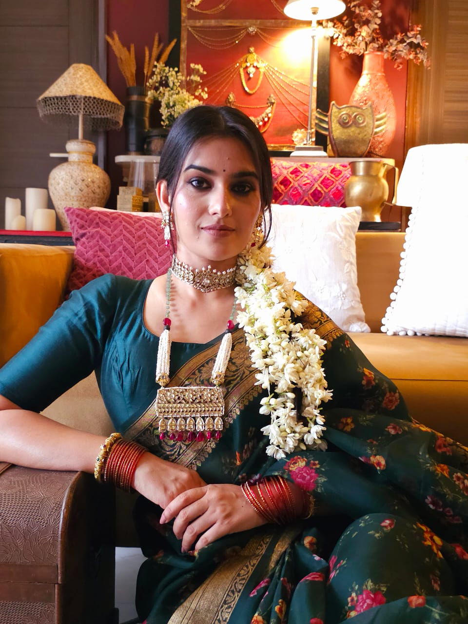 Divine Kanchanmala necklace set