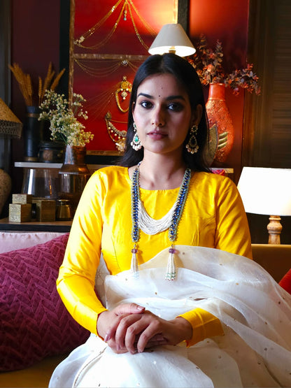 Karunmalli tassel necklace