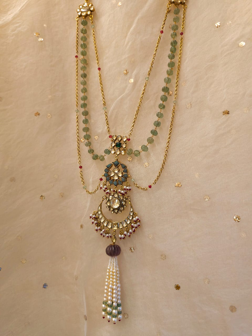 Madhumati tassel necklace