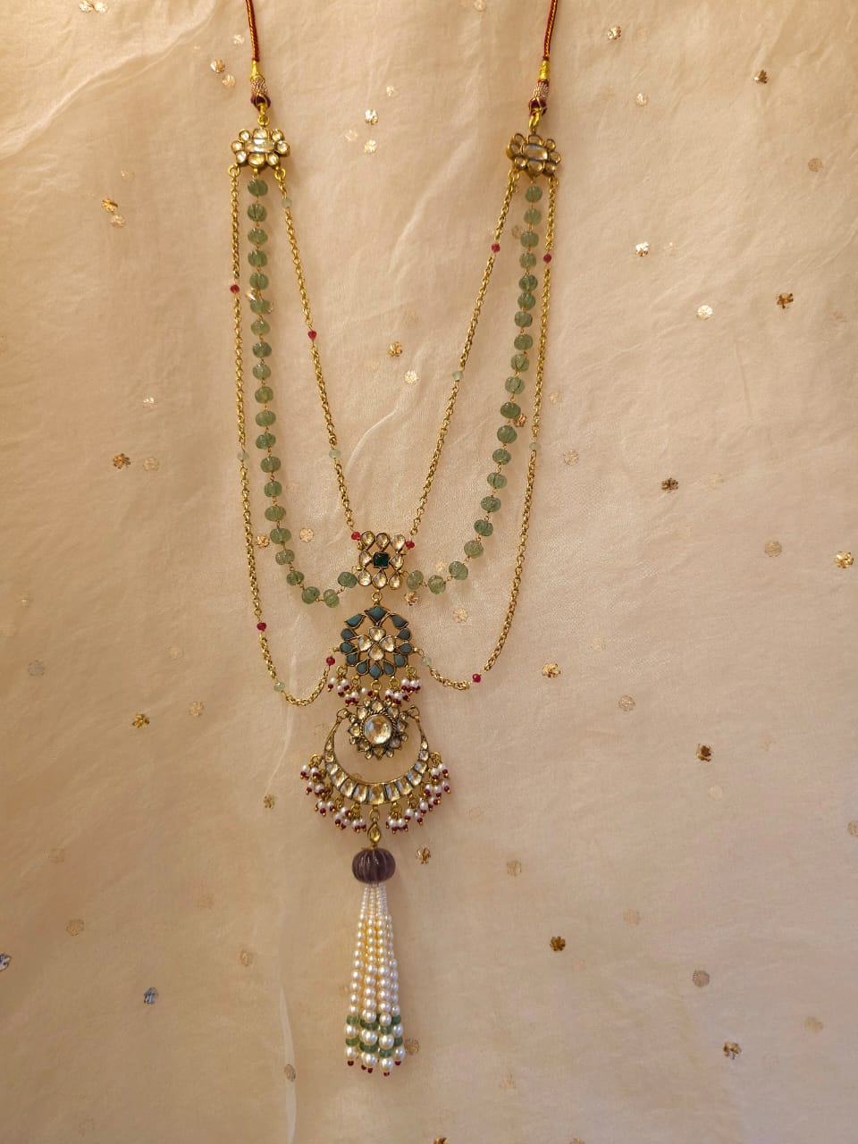 Madhumati tassel necklace