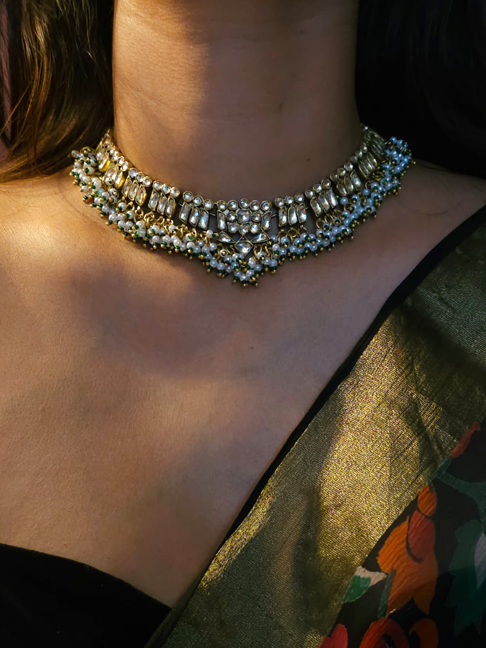 Falak haar crumb necklace