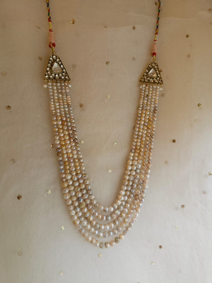 Maharaja unisex pearl necklace
