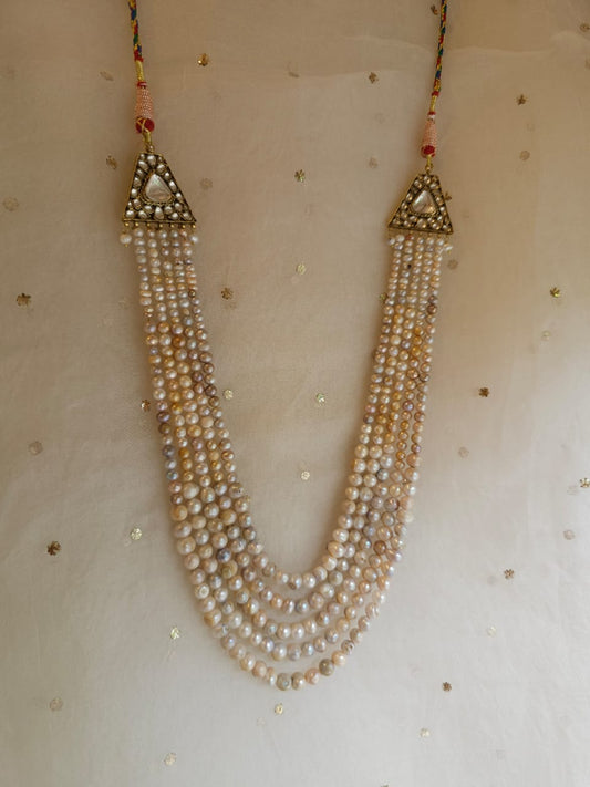 Maharaja unisex pearl necklace