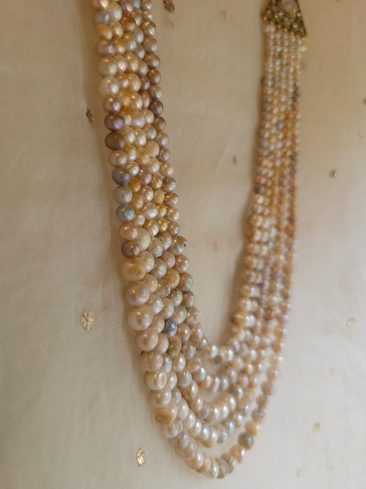 Maharaja unisex pearl necklace