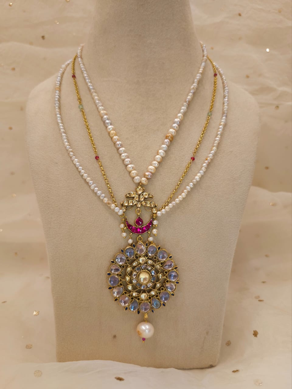 Pop nakshatra pearl necklace