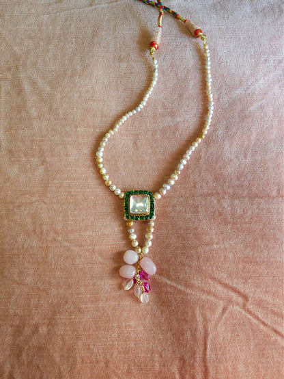 Marshmallow pillow necklace