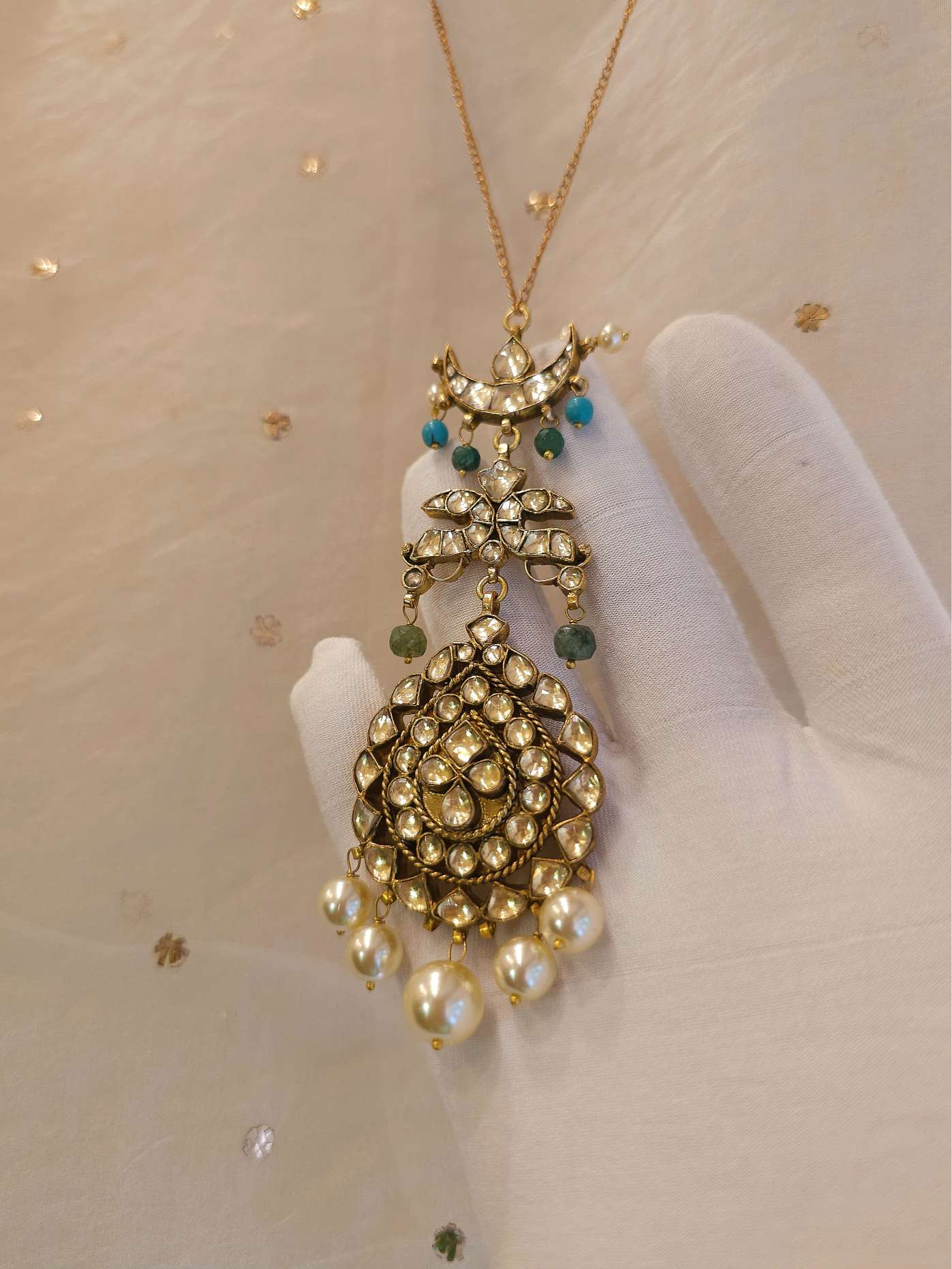 Mahamayur chain necklace