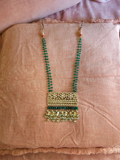 Kanchanmala onyx necklace