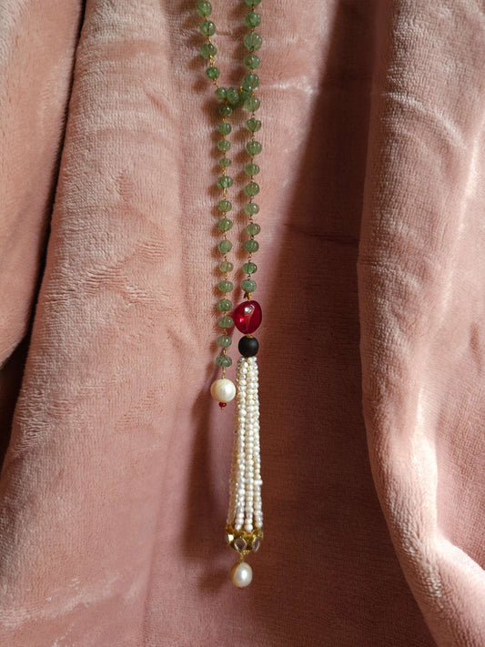 Snowdrop open-ended necklace
