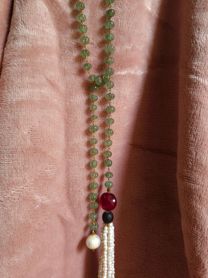 Snowdrop open-ended necklace