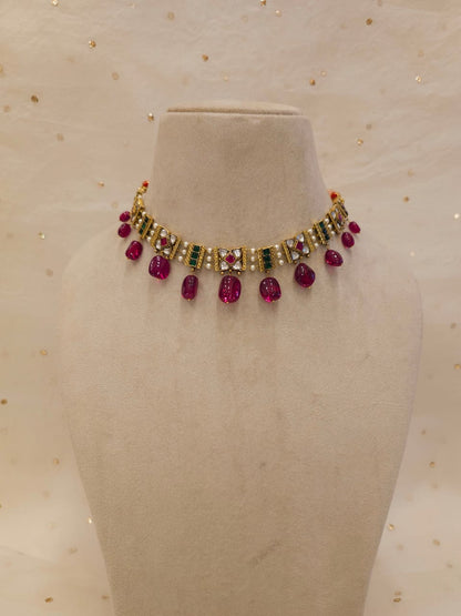 Winter candy necklace