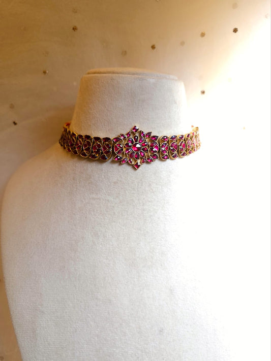 Red regalia necklace