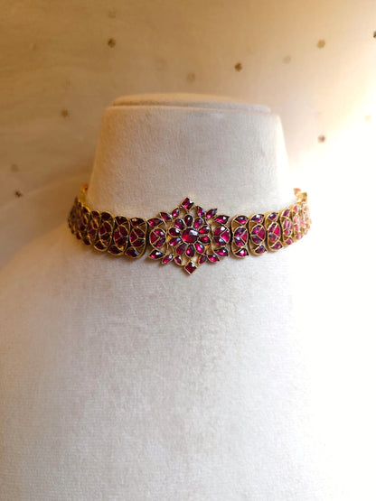 Red regalia necklace