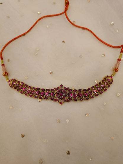 Red regalia necklace