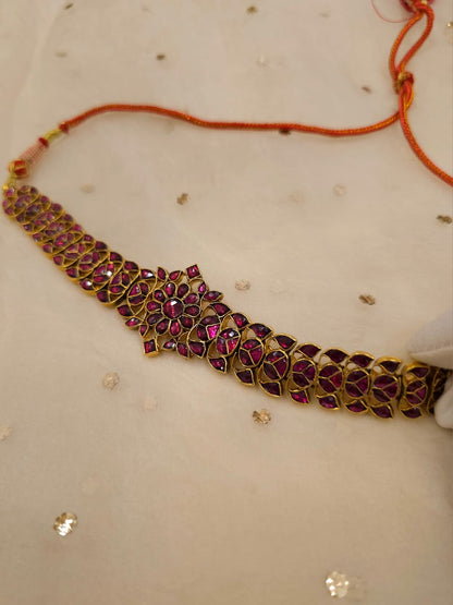 Red regalia necklace