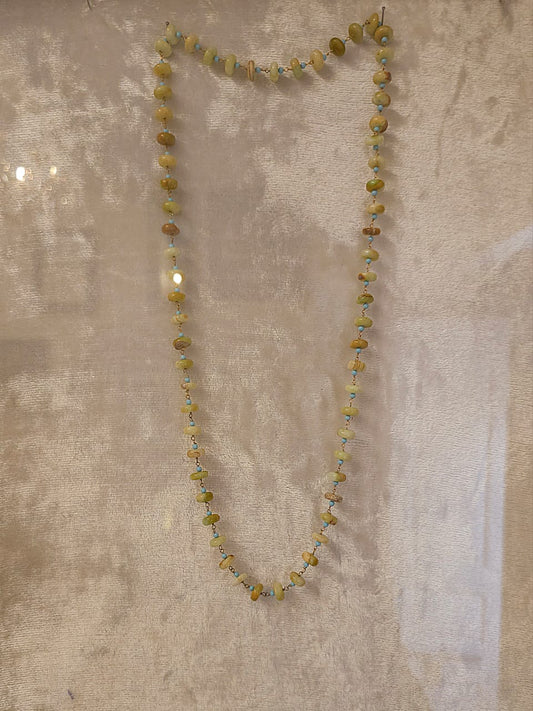 Aqua regia turquoise necklace