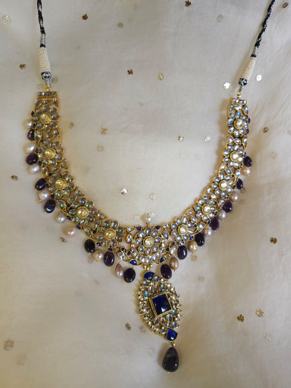 Pop nakshatra amethyst necklace