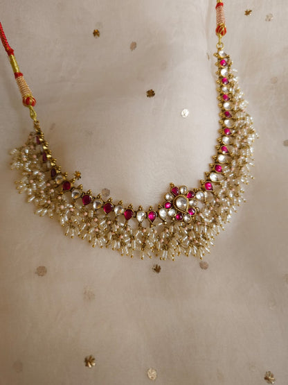Raas-leela guttapusalu necklace
