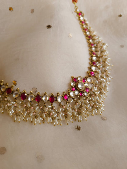 Raas-leela guttapusalu necklace
