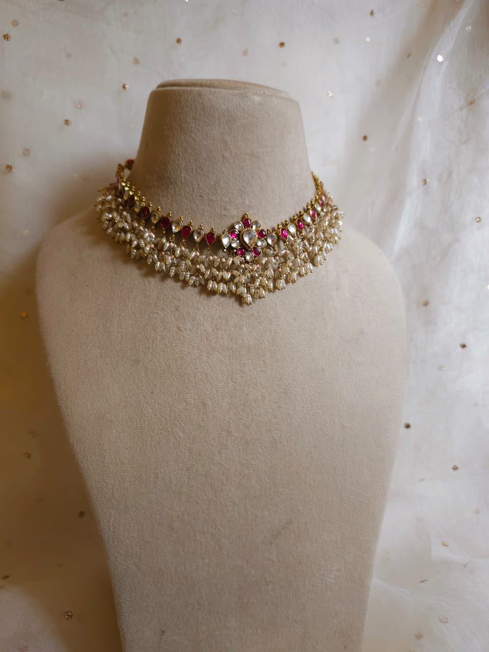Raas-leela guttapusalu necklace
