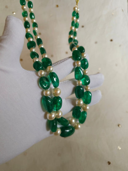 Sawai beryl unisex necklace