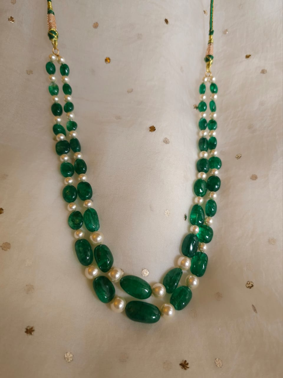 Sawai beryl unisex necklace