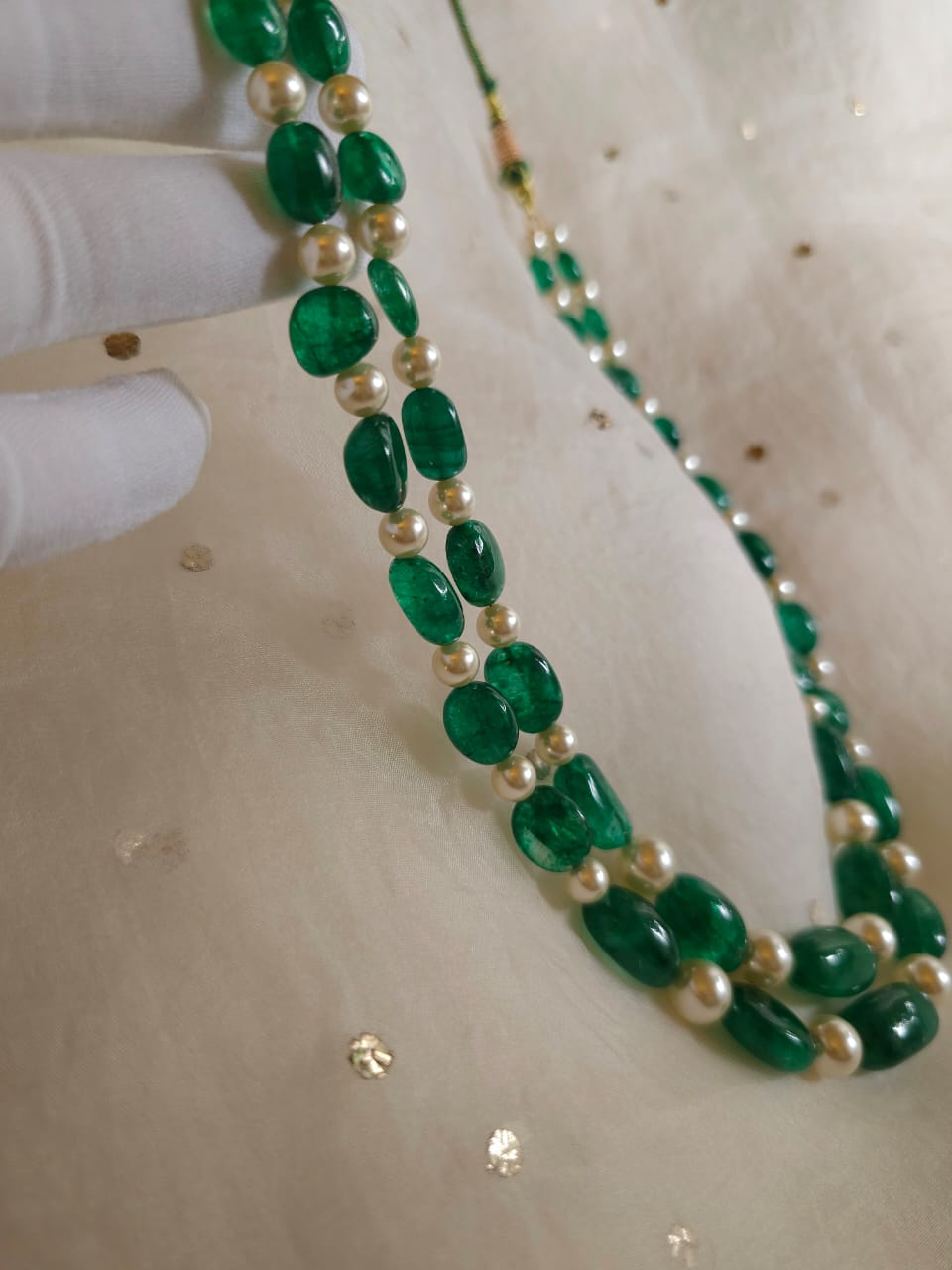 Sawai beryl unisex necklace