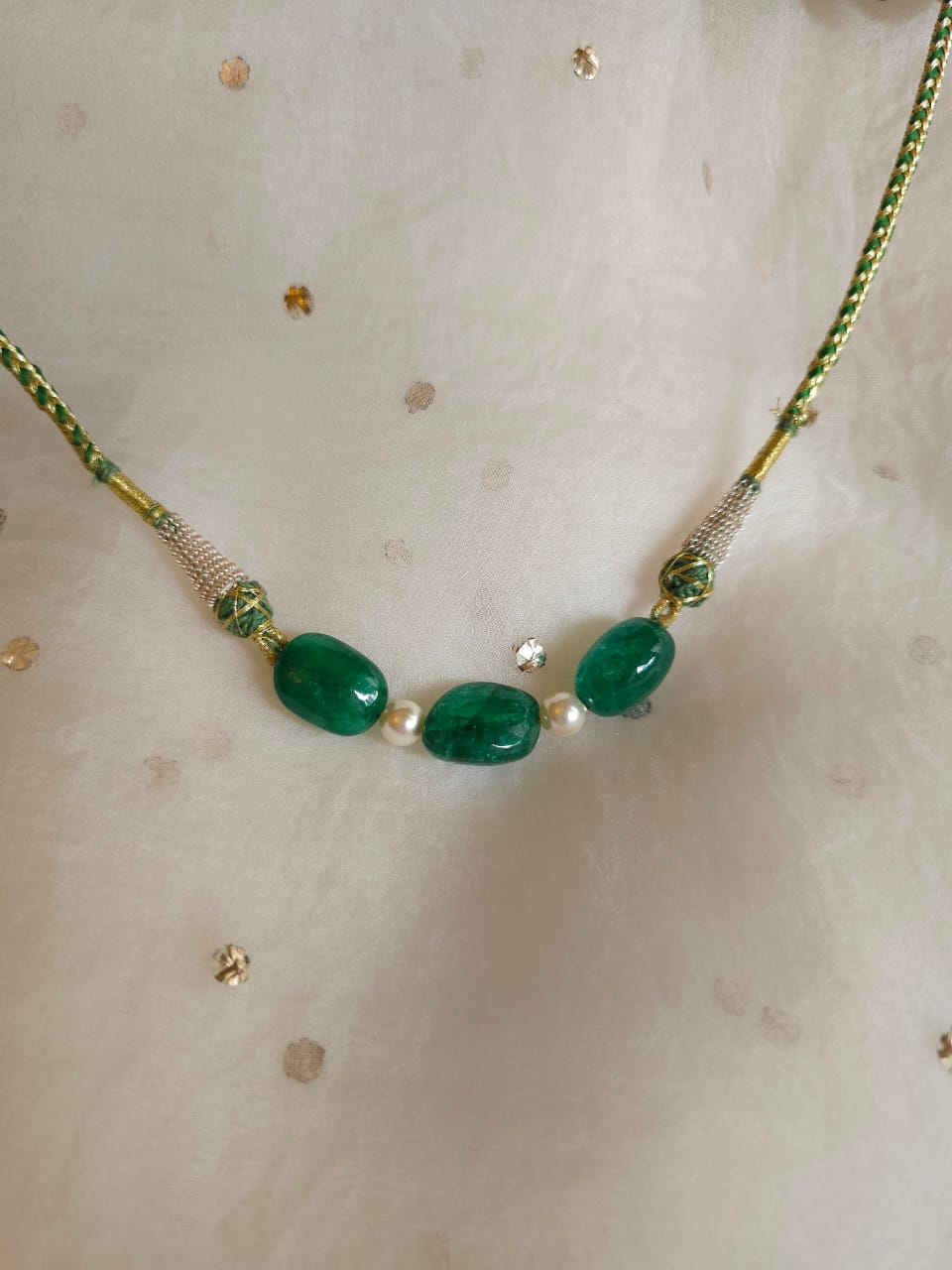 Sawai trio necklace