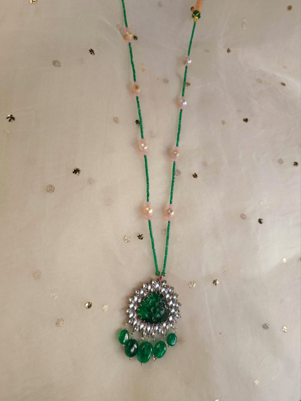 Divine bodhi lotus necklace